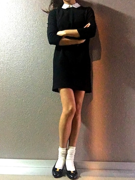 「MUSE（ミューズ）のアイテム」を使った、mmさん（レディース・163cm）の春コーディネート