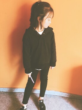 Mini CCさん(キッズ・130cm)の冬コーディネート