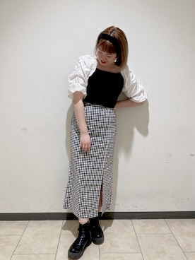 hinapiyoさん（レディース・161cm）の夏コーディネート