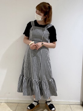 hinapiyoさん（レディース・161cm）の夏コーディネート