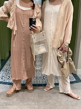 hinapiyoさん（レディース・161cm）の夏コーディネート