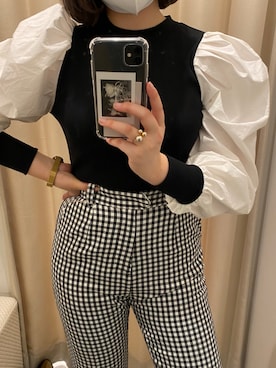 「袖コンシャス」｜hinapiyoさん（レディース・161cm）の秋コーディネート