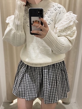 「ラブアンドピース2020」｜「アイテム（チュニック）」を使った、hinapiyoさん（レディース・161cm）の秋コーディネート