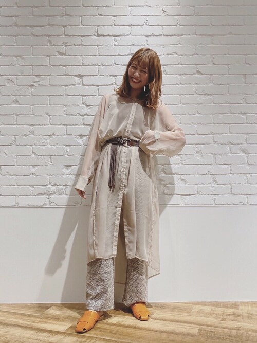 ラム Jeanasisのワンピースを使ったコーディネート Wear