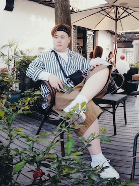 桃白白さんのコーディネート