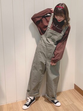 「スタッフコーデ」｜きょんさん（レディース・158cm）の冬コーディネート