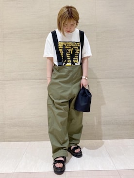 石原由梨さん（レディース・159cm）の夏コーディネート