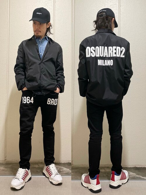 Dsquared2 ディースクエアード のデニムパンツを使った人気ファッションコーディネート Hopeoutreachfl