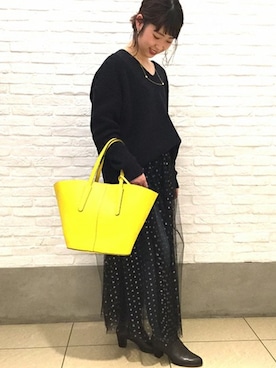 JOURNAL STANDARD relume 新宿店 STAFFさん（レディース・158cm）の冬コーディネート