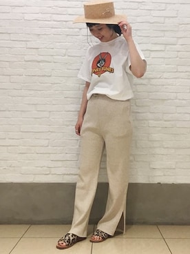 JOURNAL STANDARD relume 新宿店 STAFFさん(レディース・158cm)の春コーディネート