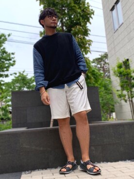 aaaaymnkさん（メンズ・174cm）の夏コーディネート