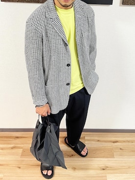 「nonnative（ノンネイティブ）のアイテム（サンダル）」を使った、aaaaymnkさん（メンズ・174cm）の春コーディネート
