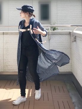 「CONVERSE（コンバース）のCONVERSE コンバース ジャック パーセル / JACK PURCEL（スニーカー）」を使った、Kay-teeeさん（レディース・150cm）の秋コーディネート