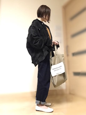 「GOLDY（ゴールディ）のアイテム（リング）」を使った、Kay-teeeさん（レディース・150cm）の秋コーディネート