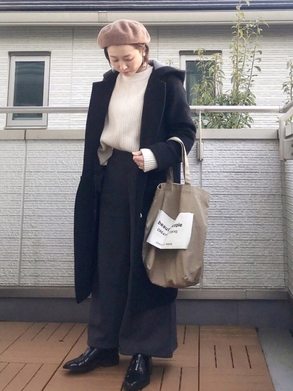 The Virgniaのダッフルコートを使った人気ファッション
