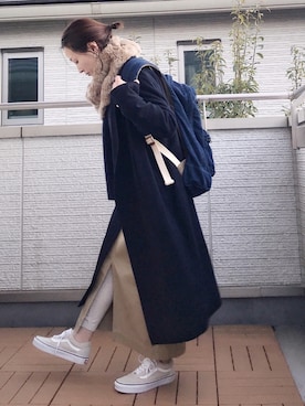 「ficouture（フィクチュール）のアイテム」を使った、Kay-teeeさん（レディース・150cm）の冬コーディネート