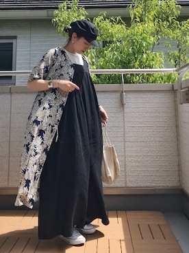 「petitcro（プティクロ）のpetitcro  ワイドバングル PCKB1901001（バングル/リストバンド）」を使った、Kay-teeeさん（レディース・150cm）の春コーディネート