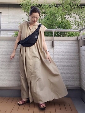 「FUJIROCKEEN」｜Kay-teeeさん（レディース・150cm）の夏コーディネート