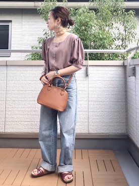 「pairpair」｜「アイテム（財布/小物）」を使った、Kay-teeeさん（レディース・150cm）の夏コーディネート