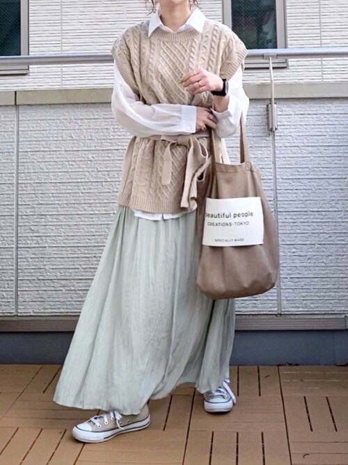 Kay Teee Cornersのベストを使ったコーディネート Wear