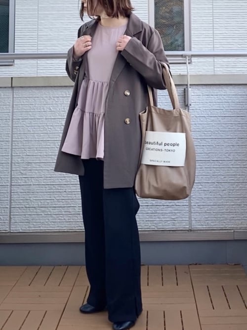 Kay-teee����̃V���c/�u���E�X�u�e�B�A�[�h�u���E�X�iSUGAR BISKET�b�V���K�[�r�X�P�b�g�j�v���g�����R�[�f�B�l�[�g