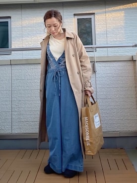 「fitflop」｜Kay-teeeさん（レディース・150cm）の春コーディネート
