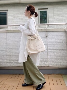 「La-gemme」｜「アイテム（パンツ）」を使った、Kay-teeeさん（レディース・150cm）の春コーディネート