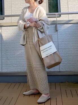 「DHOLIC（ディーホリック）のアイテム（その他アウター）」を使った、Kay-teeeさん（レディース・150cm）の夏コーディネート