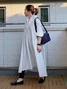 「corners」｜「アイテム（腕時計）」を使った、Kay-teeeさん（レディース・150cm）の夏コーディネート