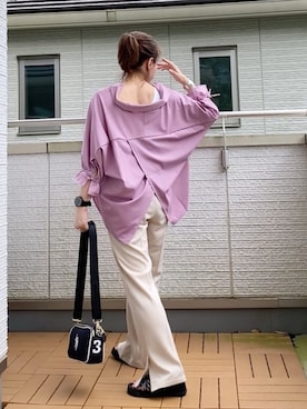 「CALVIN KLEIN WATCHES+JEWELRY（カルバン・クライン ウォッチ＆ジュエリー）のアイテム（アナログ腕時計）」を使った、Kay-teeeさん（レディース・150cm）の夏コーディネート