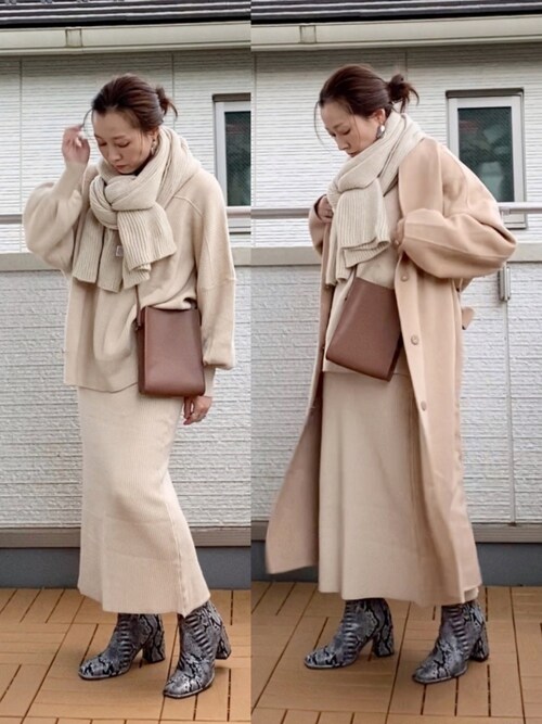 Kay Teee La Gemmeのニット セーターを使ったコーディネート Wear Kay Teee La Gemmeのニット セーターを使ったコーディネート Wear