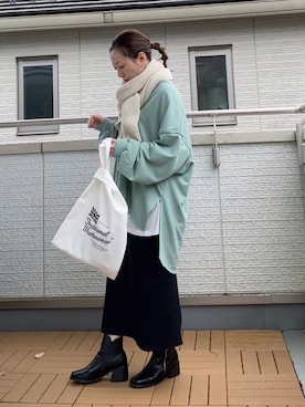 「La-gemme」｜「アイテム（ブーツ）」を使った、Kay-teeeさん（レディース・150cm）の冬コーディネート