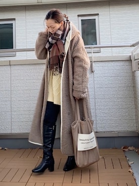 Kay-teeeさん（レディース・150cm）の冬コーディネート