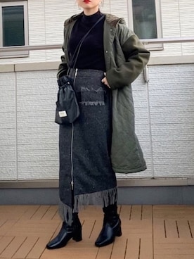 Kay-teeeさん（レディース・150cm）の冬コーディネート