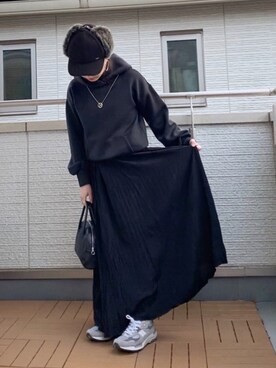 「polcadot」｜「アイテム（アクセサリー）」を使った、Kay-teeeさん（レディース・150cm）の冬コーディネート