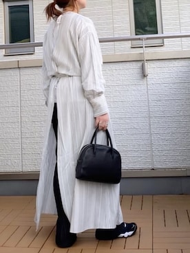 「ISOOK（アイスー）のアイテム」を使った、Kay-teeeさん（レディース・150cm）の春コーディネート