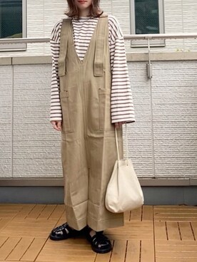 「Sheson（シーズン）のアイテム（ワンピース/ドレス）」を使った、Kay-teeeさん（レディース・150cm）の春コーディネート