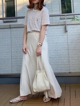 「kivi（キヴィ）のアイテム」を使った、Kay-teeeさん（レディース・150cm）の夏コーディネート