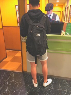 「CONVERSE（コンバース）のCONVERSE コンバース ジャック パーセル / JACK PURCEL（スニーカー）」を使った、たにブーさん（メンズ・176cm）の春コーディネート