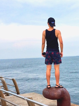 たにブーさん（メンズ・176cm）の夏コーディネート