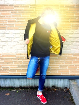 「Paul Smith BLACK Paul by Paul Smith（ポールスミスブラック ポールバイポールスミス）のアイテム」を使った、りゅーさん（メンズ・165cm）の冬コーディネート