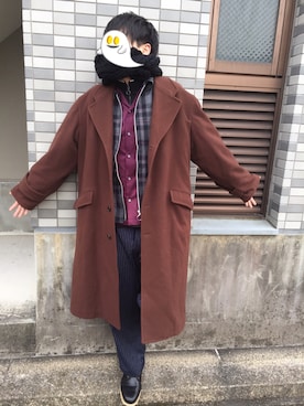 さしーさん（メンズ・180cm）の冬コーディネート