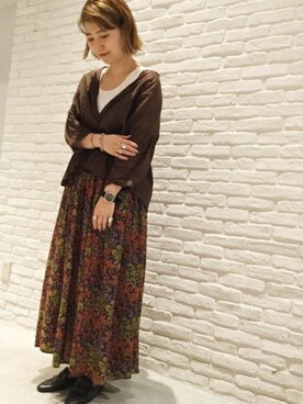 「relume」｜lalaさん（レディース・160cm）の夏コーディネート