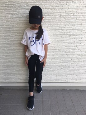 ちこねこあこさん（キッズ・120cm）の秋コーディネート