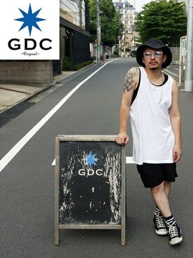 GDCTOKYO-MAH-bow-さんの「SUNGLASSES-B」を使ったコーディネート