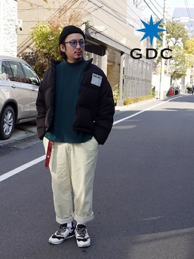 GDCTOKYO-MAH-bow-さんの「DOWN JACKET」を使ったコーディネート