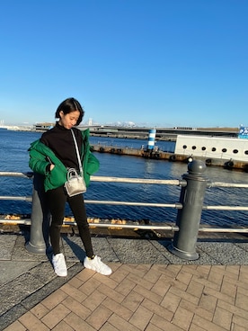 里名。さん（レディース・170cm）の冬コーディネート