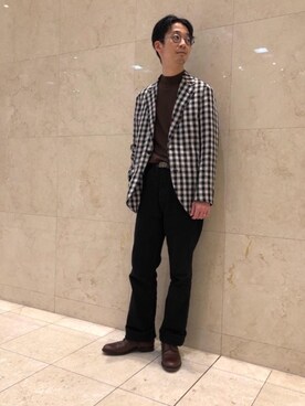 「ベーシック/トラッド」｜堀 託朗さん（メンズ・171cm）の春コーディネート