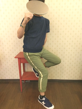 「BUTTERO（ブッテロ）のアイテム（アクセサリー）」を使った、いくさん（メンズ・177cm）の秋コーディネート