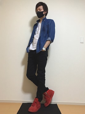 「Tendence（テンデンス）のアイテム」を使った、maaさん（メンズ・173cm）の秋コーディネート